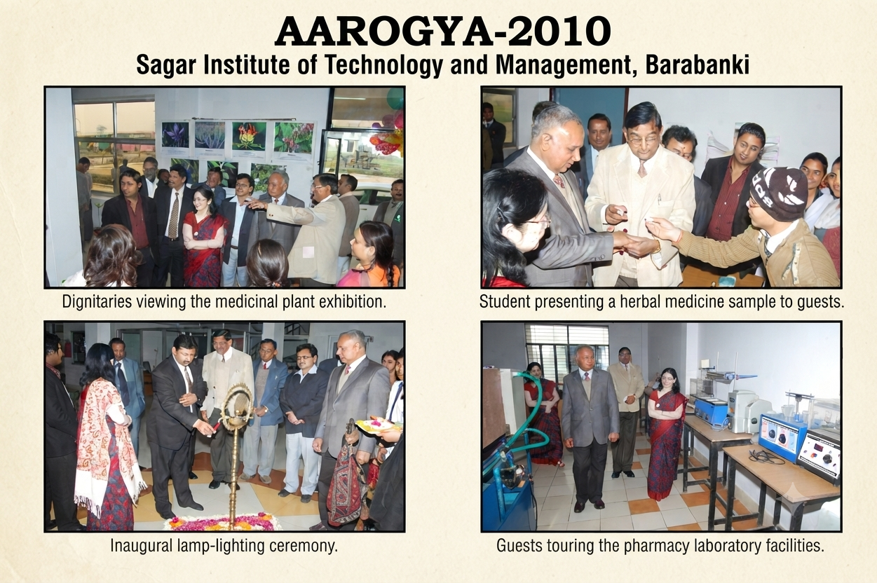 Aarogya 2010 event at Sagar Institute of Technology and Management, Barabanki